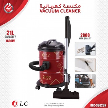 DLC vacuum cleaner, watt / 2000 capacity / 21 liter